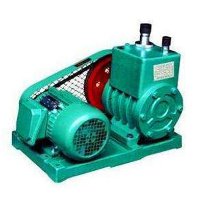  2X two-stage rotary vane vacuum pump